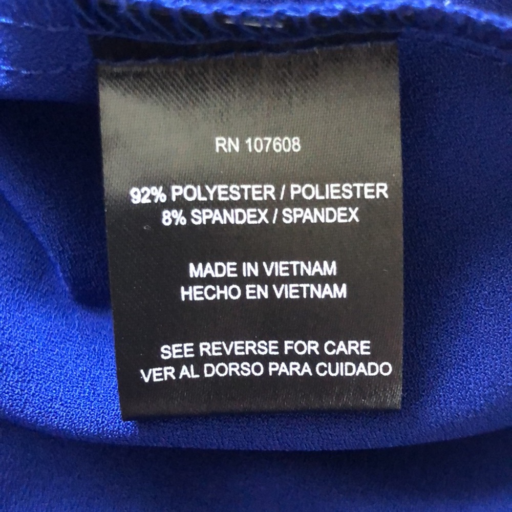 Nicole Miller Studio Cobalt blue dress Size 4 - New with tags - Picture 9 of 10